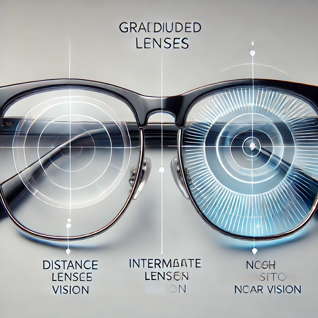 What are Graduated Lenses