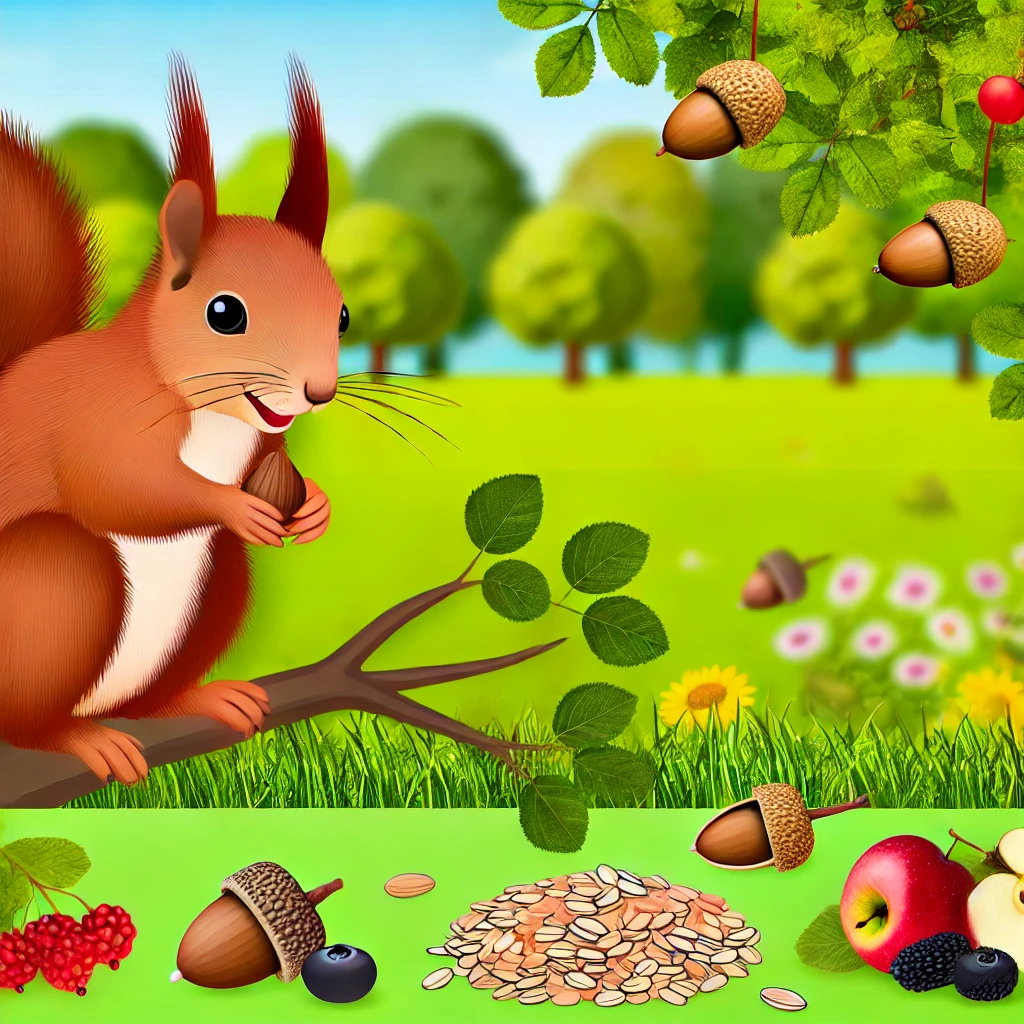 What do Squirrels EAT