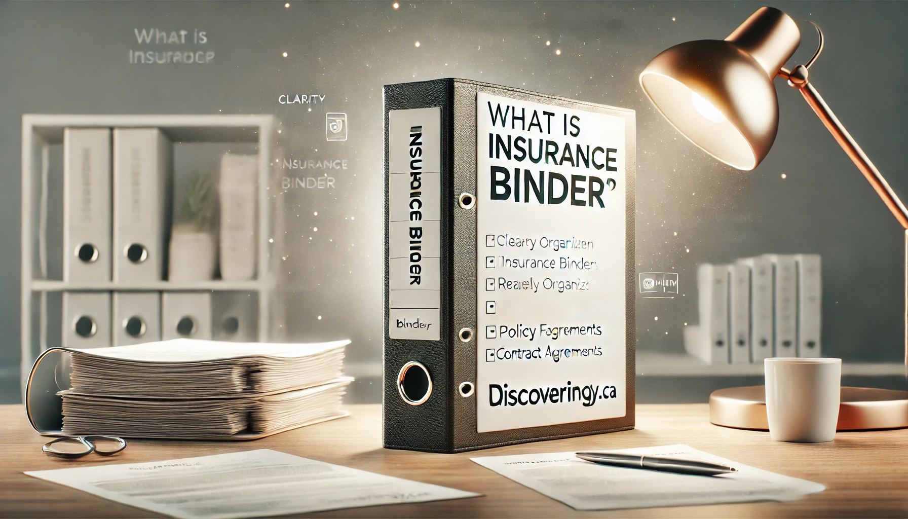 What Is Insurance Binder